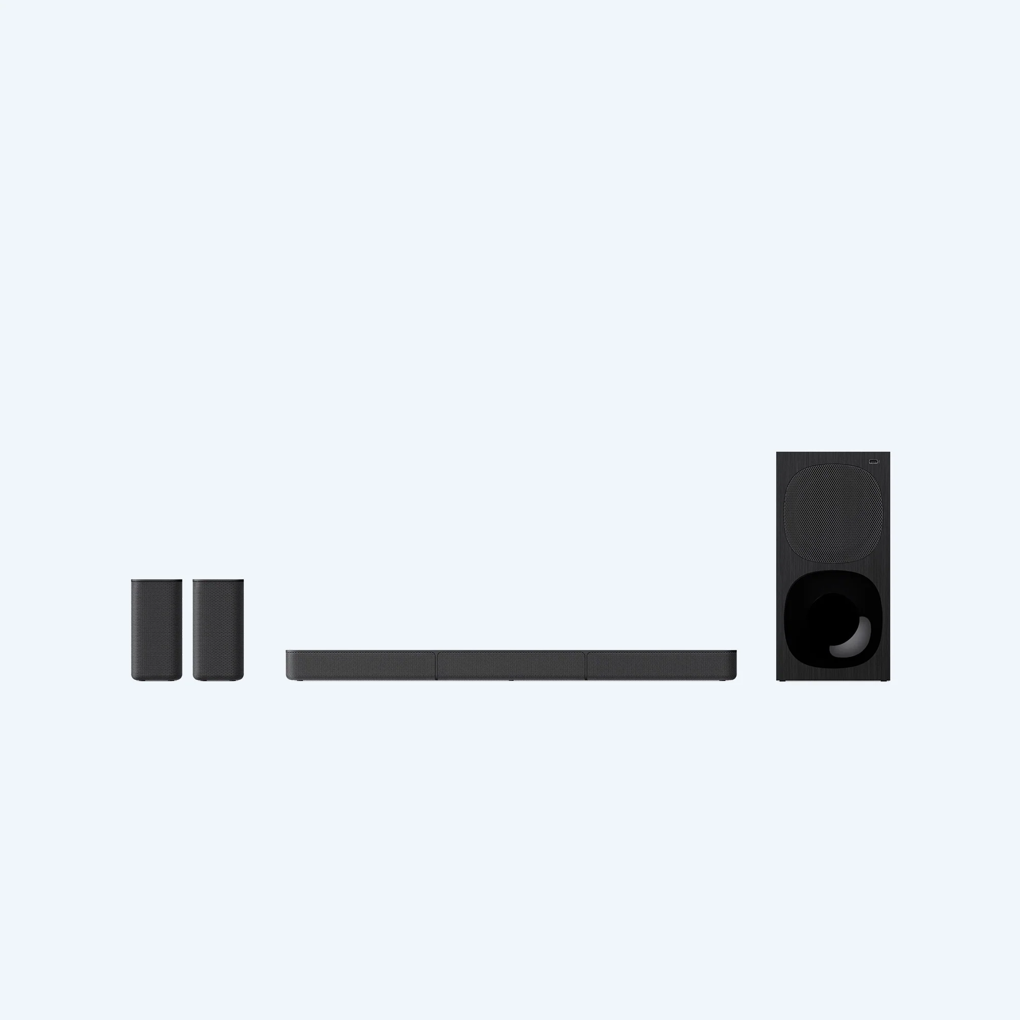 Sony HT-S20R Real 5.1ch Dolby Digital Soundbar for TV with subwoofer and Compact Rear Speakers - Image 2