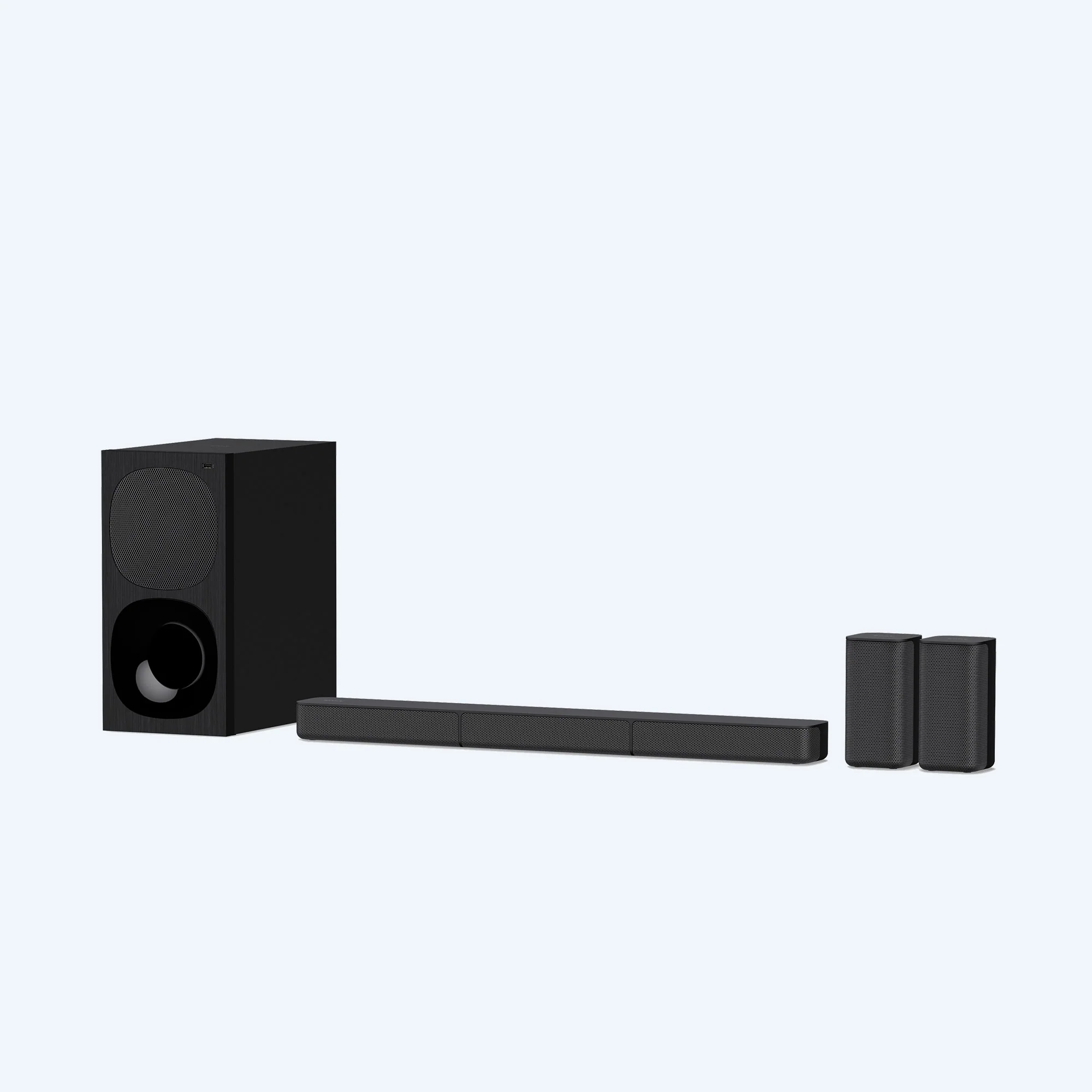 Sony HT-S20R Real 5.1ch Dolby Digital Soundbar for TV with subwoofer and Compact Rear Speakers - Image 3