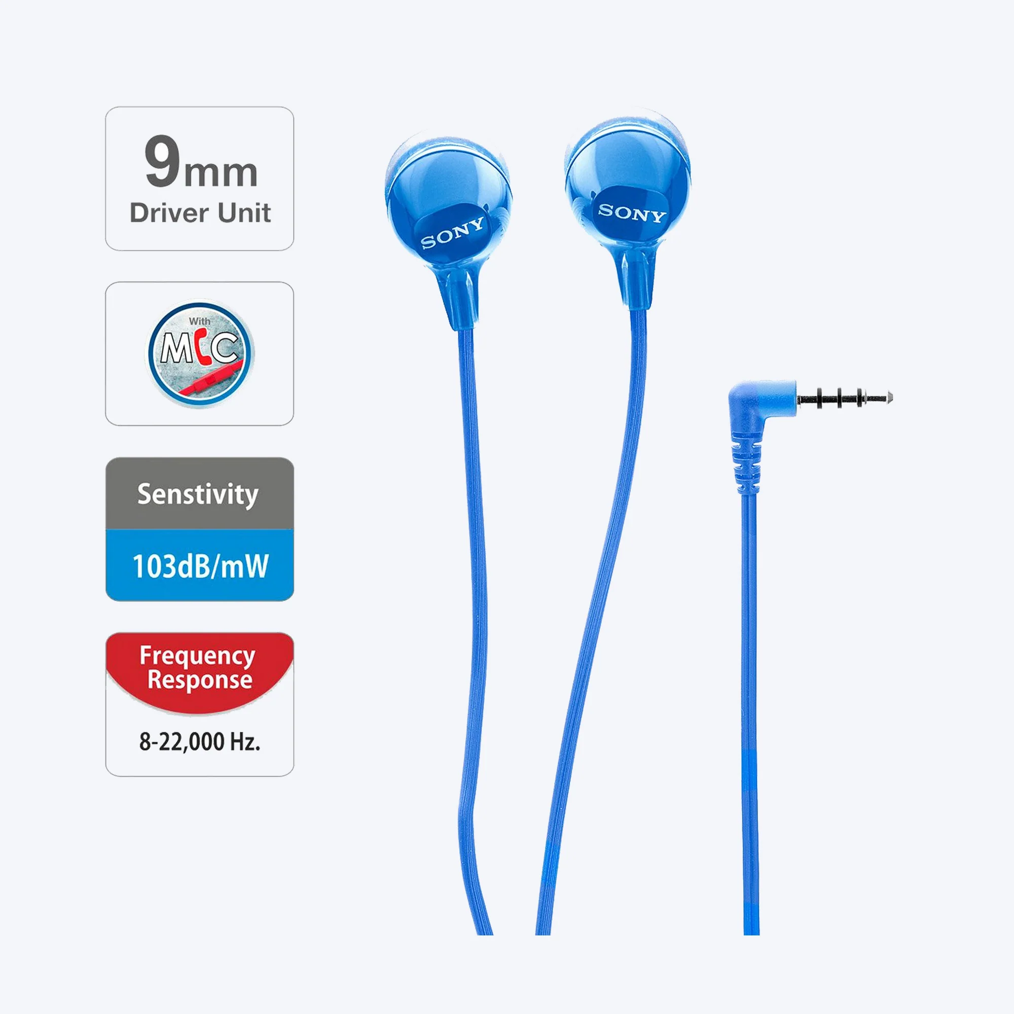 Sony MDR-EX14AP Wired in Ear Headphone with Mic - Image 7